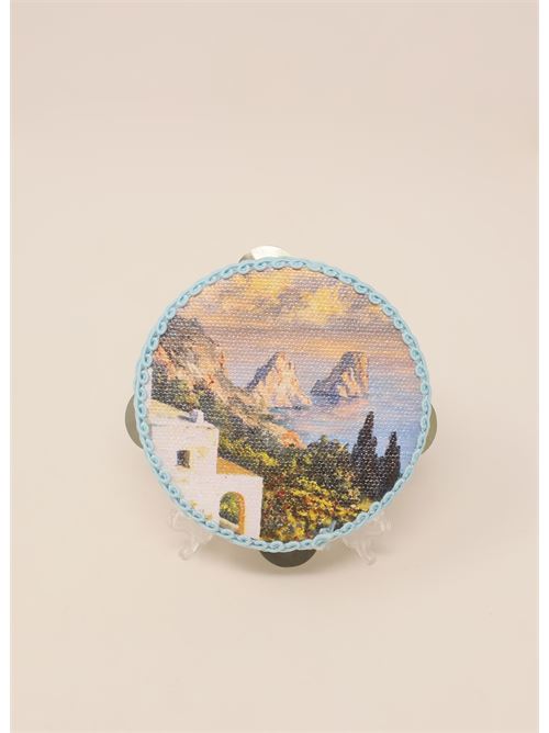 Tamburello with Faraglioni of Capri Alessandro Catuogno | TAMBURELLOCAPRIFARAGLIONIALLALBA